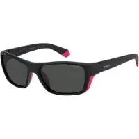 Polaroid Sport Zonnebril PLD 7046/S 57/17/135 Zwart fuchsia Polycarbonaat MAN PLD 7046/S
