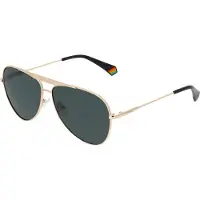 Polaroid Zonnebril PLD 6200/S/X 61/12/145 Goud RVS UNISEX PLD 6200/S/X