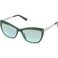 Police Zonnebril van het merk , model S1971, groene kleur, lensbreedte 56 mm