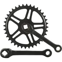 Vinty Bhogal pédalier Vintysans spiral 36T 130 mm 1/8 noir