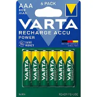 Varta Oplaadbare Batterijen - AAA - NiMH - 6 stuks