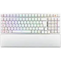 Asus Clavier gaming Azerty Français sans fil Rog Strix Scope II 96 RX Bluetooth Blanc