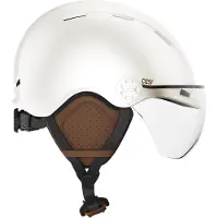 CASR Casque vélo et trottinette avec visière Life Crème M