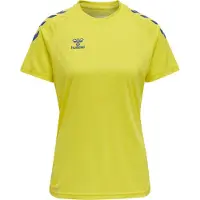 Hummel Functioneel shirt blauw / neongeel