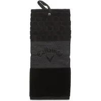 Callaway Frifold Golfhanddoek Zwart