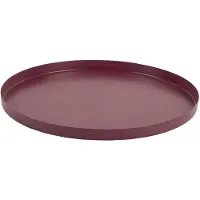 PT Living Dienblad Servir Round Extra Small Dark Mauve