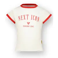 Vingino T-shirt Hely Meisje wit 116