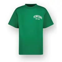 Vingino Oversized T-shirt Icon-logo-SS Jongen Groen 152