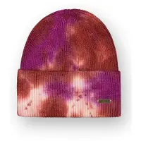 Vingino fijn gebreide muts paars/bruin Meisjes Acryl Dip-dye - maat one size
