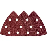 Wolfcraft Hechtschuurbladen | K60, K80, K120 | Geperforeerd | 95mm | 25 stuks - 1865100