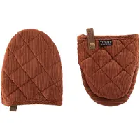 Tiseco Keukenhandschoen Home Studio Velmar Cognac (Set van 2)