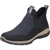 Rieker Slip-on zwart