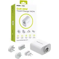 Mobile Origin Mobiel model FRL-TRVL30W-MO14, voor binnen gebruik, werkt op wisselstroom, wit
