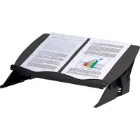 Fellowes Documentenhouder Easy Glide, verstelbaar in hoogte en breedte, ergonomisch, zwart/grijs