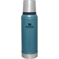 Stanley Classic Legendary Thermosfles 750 ml - Houdt 20 Uur Warm Of Koud - Lekvrij - Vaatwasserbestendig - BPA-Vrij - Voor Koffie, Thee en Meer - Roestvrijstalen Thermoskan - Hammertone Lake