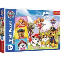 Trefl PAP Puzzel Psi Patrol onverschrokken meisjes 100 - puzzel