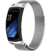 IMoshion Milanees magnetisch bandje voor de Samsung Gear Fit 2 / 2 Pro - Zilver