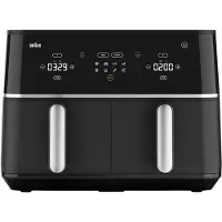 Braun TwinCook 5 TD5030 Airfryer, 10 L - Zwart