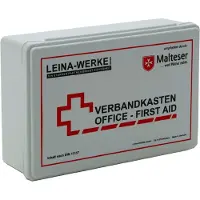 LEINA-WERKE Verbandkoffer Office, inhoud conform DIN-norm 13157, wit