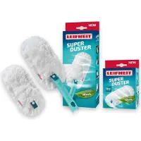 Superduster M plumeau set - click system handvat - incl. 2 wasbare overtrek - microvezel
