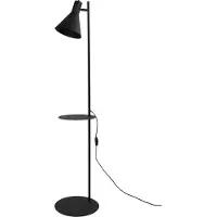TK Lighting Vloerlamp Jump, zwart, Woon-/ Eetkamer, metaal, Modern, vloerlamp