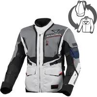 Macna Flexodus waterdichte motorfiets textieljas Maat