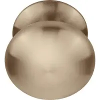 Formani Basics LB65V voordeurknop vast op rozet - PVD licht brons