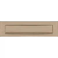 Formani BASICS LB535 briefplaat buiten 330X80 PVD BL