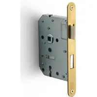 Formani BASICS LBLA-N56 deurslot sleutel afgerond PVD mat goud