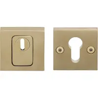 Formani Basics BSQVEIL-KT veiligheidscilinderrozet massief kerntrekbeveiliging SKG*** - PVD mat goud
