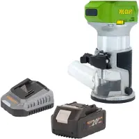Procraft POB24bb accu multifunctionele frees 20 V 6 / 8 mm borstelloos + 1x accu 4,0 Ah + oplader