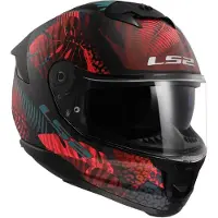 LS2 Helmets Volledige helm met vizier en zonnevizier voor scooter | LS2 FF808 STREAM II | Motorhelm | Certificaat ECE 22.06 | Volledige motorhelm | 2XL (63-64cm)
