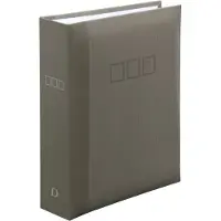 Deknudt - Einsteckalbum grau 10x15 200 Fotos A40H70200PH A40H70200PH_10,0X15,0 Fotoalbum (b x h) 18.3 cm x 22.8 cm Grijs