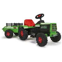 Injusa Basic Tractor 132.5x49x50 Cm 6v Battery Groen Kinderen