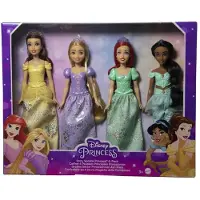 Mattel Disney Prinsessenpakket 4 Modeprinsessenpop