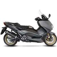 Leovince Lv One Evo Black Edition Yamaha T-max 530 Abs/dx/sx 17-19/t-max 560/tech Max 20-22 14342efb Niet Gehomologeerd Volledig Uitlaatsysteem