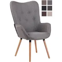 CLP Ashford Lounger - Stof grijs natura