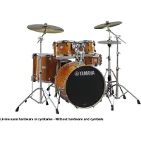 Yamaha STAGE CUSTOM BIRCH - STANDARD - HONEY AMBER (ZONDER HARDWARE)