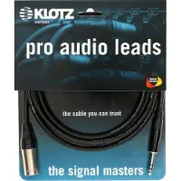 Klotz M1MS1K0200 - XLR M / JACK STEREO - 2 M