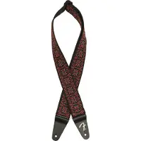 Fender PASADENA WOVEN STRAP LATTICE RED 2"
