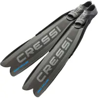 Cressi Gara Modular Impulse Spearfishing Fins Zwart EU 44-45