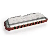 Hohner GOLDEN MELODY BB/SIB - 10 HOLES