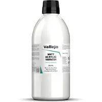 Vallejo Hobbyverf Acrylverf - 28518 Matt Acryl Vernis - 500ml Verf flesje - 500 ml