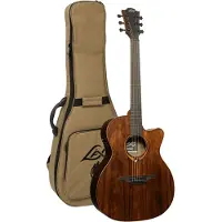 Lag Sauvage Auditorium Cutaway Electro Acoustic Natural
