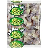 Lutti Zure Cola voeten 2.5kg - zachte zure colasnoep in de vorm van voetjes