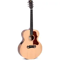 Sigma GJME Natural Satin elektrisch-akoestische westerngitaar