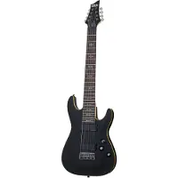 Schecter Demon-8 String Aged Black Satin