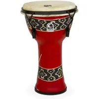 Toca Percussion Toca 10" Djembe Freestyle Mechanically Tuned Bali Red