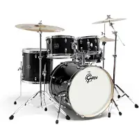 Gretsch drums Gretsch Energy 20" Drumstel met Hardware & Paiste 101 Set Zwart