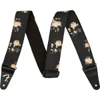 Fender FLORAL STRAP BLACK 2"